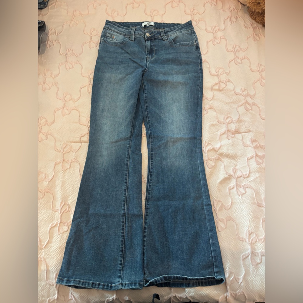 Classic Blue Women's Flare Jeans